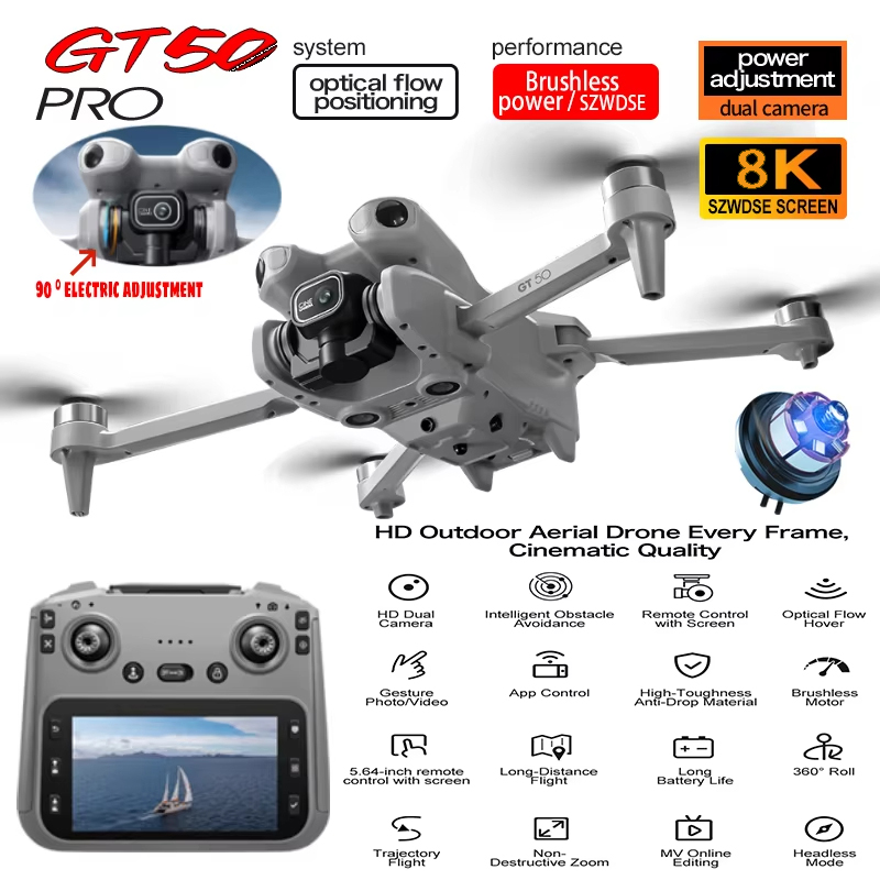 Drone Camera Hd - Original GT50 Drohne FPV 4K Professionelle